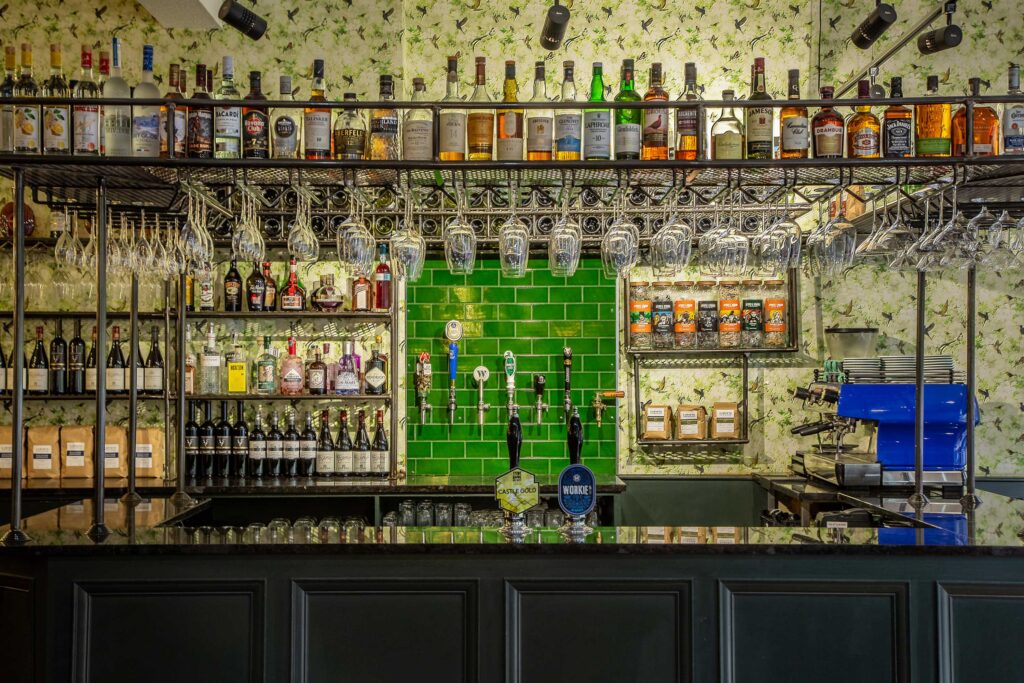 December in Hexham, The Bar at The Beaumont