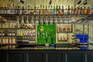December in Hexham, The Bar at The Beaumont